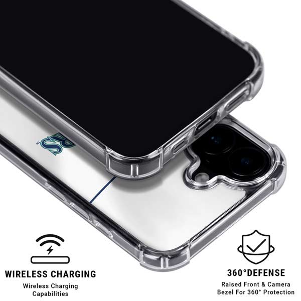 MLB Seattle Mariners Home Jersey iPhone 17 MagSafe Case