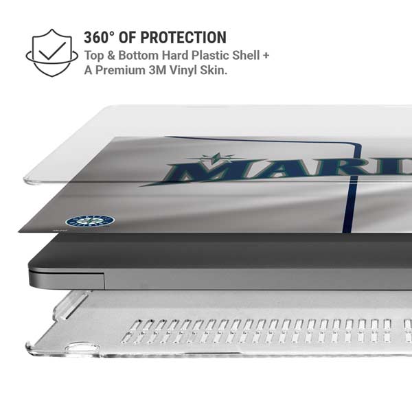 MLB Seattle Mariners Home Jersey MacBook Pro 14in (2021-24) Case plus Skin