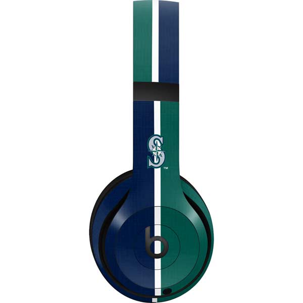 MLB Seattle Mariners Split Beats Studio Pro Wireless Headphones Skin