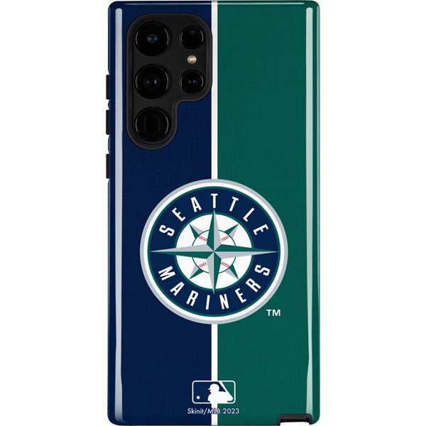 MLB Seattle Mariners Split Galaxy Cases