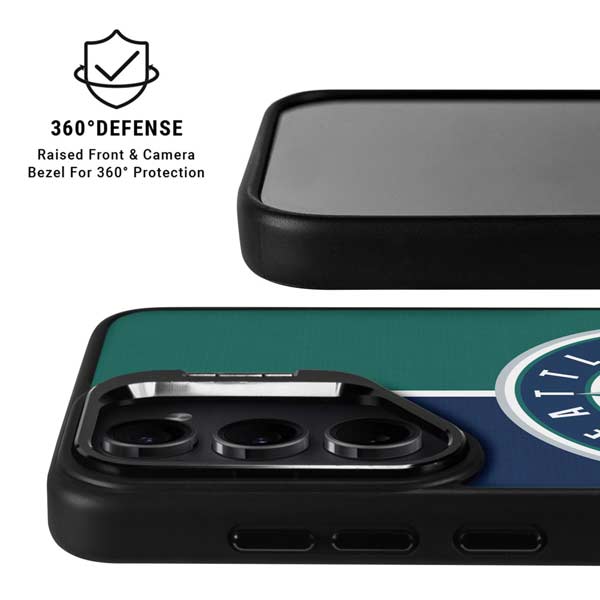 MLB Seattle Mariners Split Galaxy S26 Ultra Kickstand Case