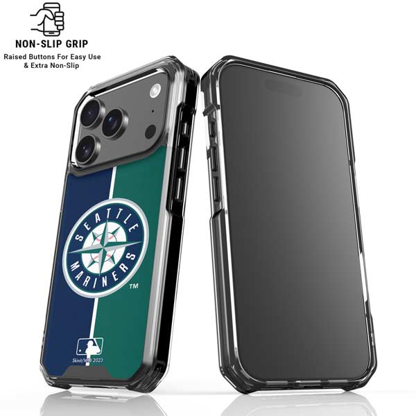 MLB Seattle Mariners Split iPhone 17 Pro Max MagSafe Case