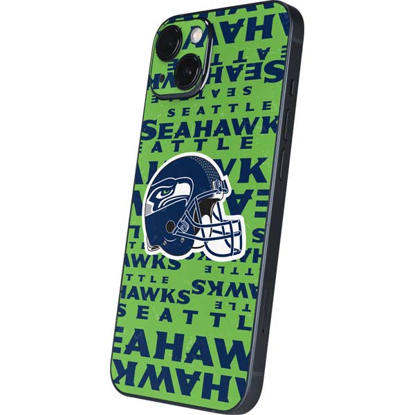 NFL Seattle Seahawks - Blast Green iPhone 15 Skin