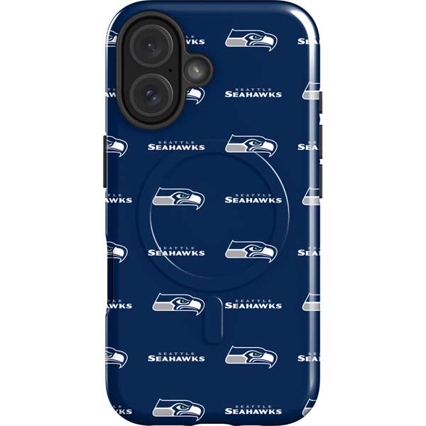 NFL Seattle Seahawks Blitz Series iPhone 16 Magsafe Impact Case