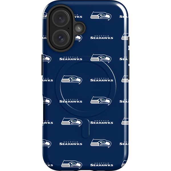 NFL Seattle Seahawks Blitz Series iPhone 16 Plus Magsafe Impact Case