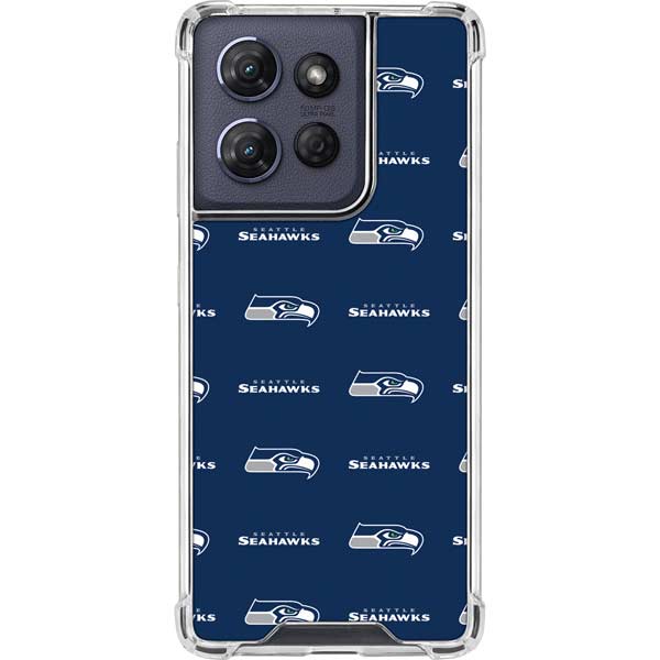 NFL Seattle Seahawks Blitz Series Moto G Play 5G (2025) Clear Case