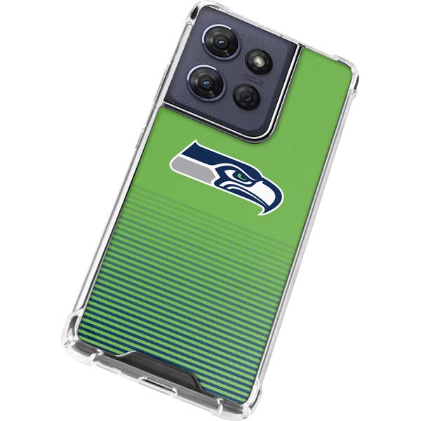 NFL Seattle Seahawks Breakaway Moto G 5G (2025) Clear Case
