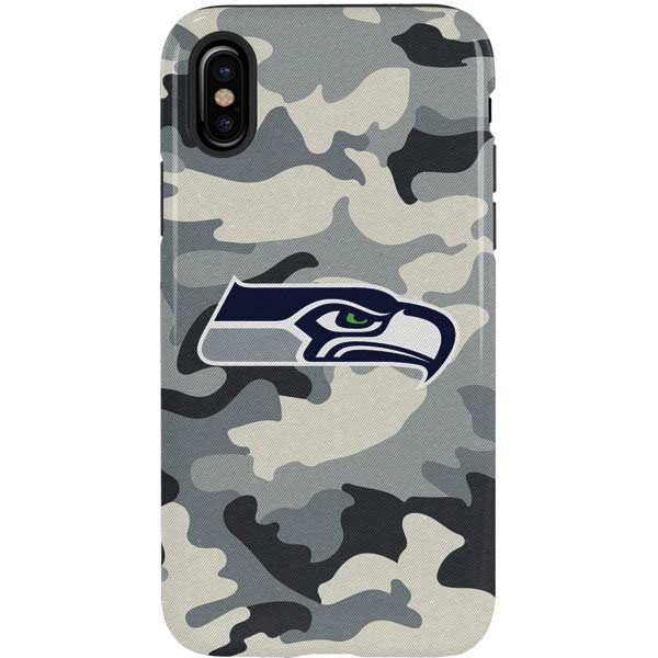 NFL Seattle Seahawks Camo iPhone XS Pro Case