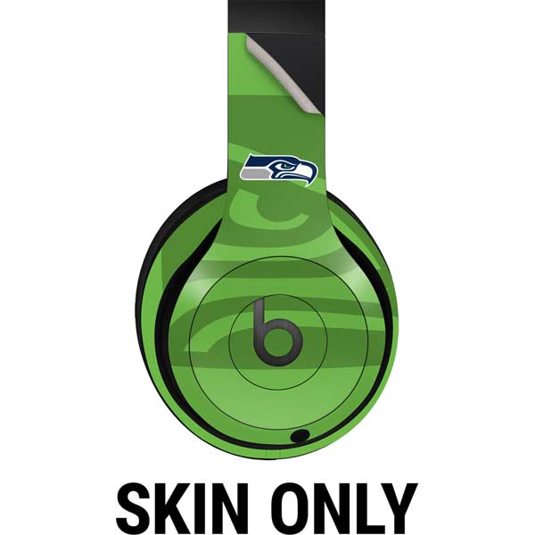 NFL Seattle Seahawks Double Vision Beats Studio Pro Wireless Headphones Skin