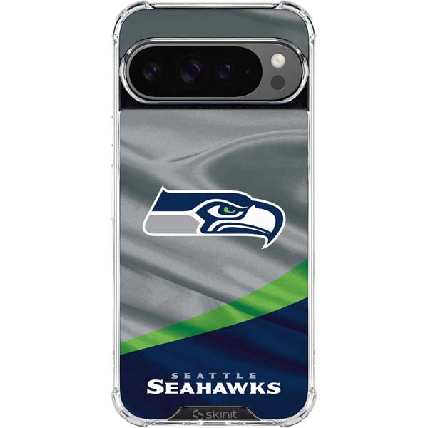 NFL Seattle Seahawks Google Pixel 10 Pro XL Clear Case