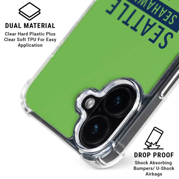NFL Seattle Seahawks Green Performance Series iPhone 17 MagSafe Case