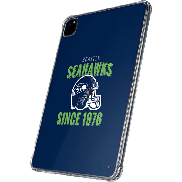 NFL Seattle Seahawks Helmet iPad Pro 11in (2024) Clear Case