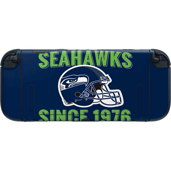 NFL Seattle Seahawks Helmet Nintendo Switch 2 (2025) with Joy-Con Skin