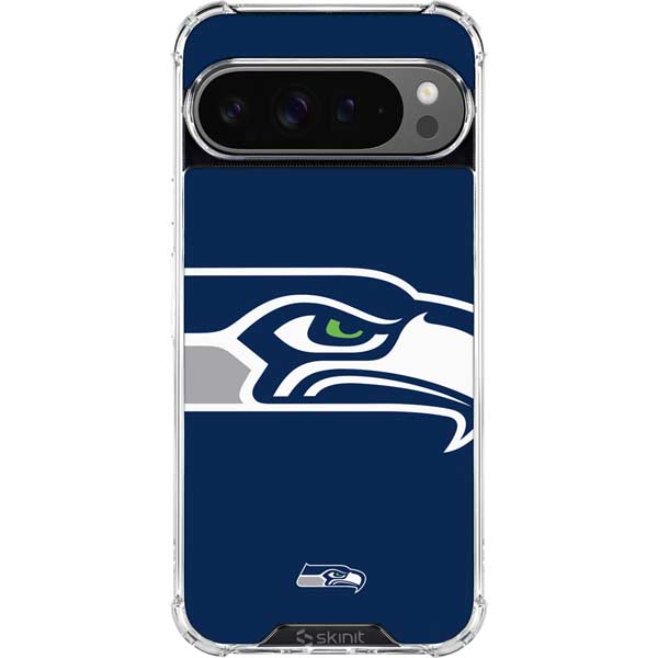 NFL Seattle Seahawks Large Logo Google Pixel 10 Pro Clear Case