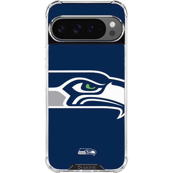 NFL Seattle Seahawks Large Logo Google Pixel 10 Pro XL Clear Case