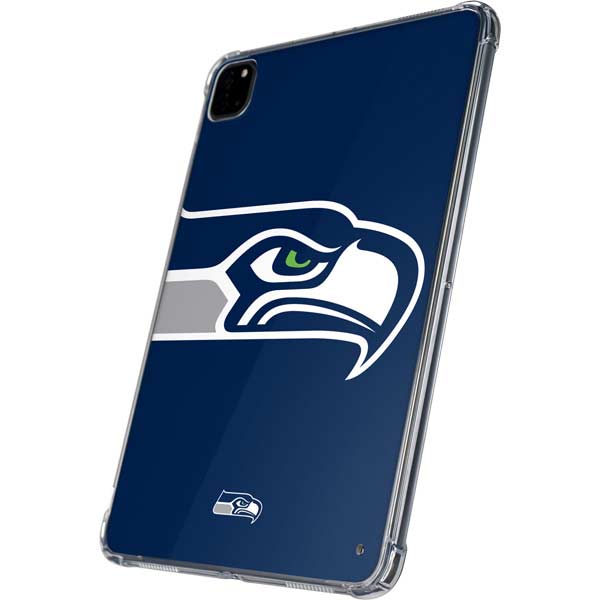 NFL Seattle Seahawks Large Logo iPad Pro 11in (2024) Clear Case