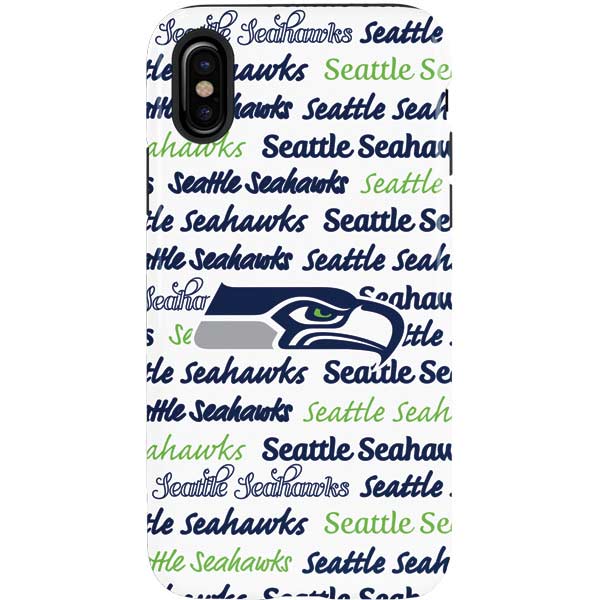 NFL Seattle Seahawks Print iPhone XS Pro Case