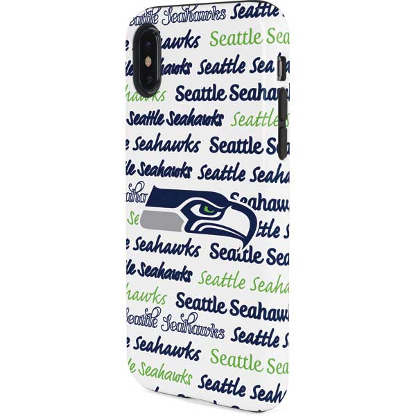 NFL Seattle Seahawks Print iPhone XS Pro Case
