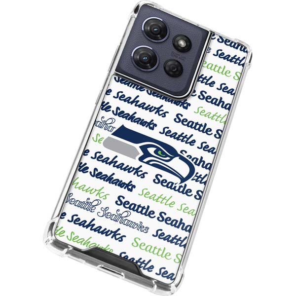 NFL Seattle Seahawks Print Moto G Power 5G (2025) Clear Case