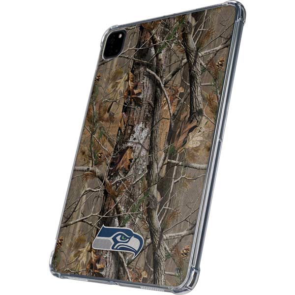 NFL Seattle Seahawks Realtree AP Camo iPad Pro 11in (2024) Clear Case