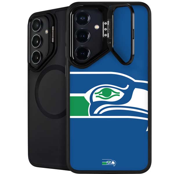 NFL Seattle Seahawks Retro Logo Galaxy S26 Plus Kickstand Case
