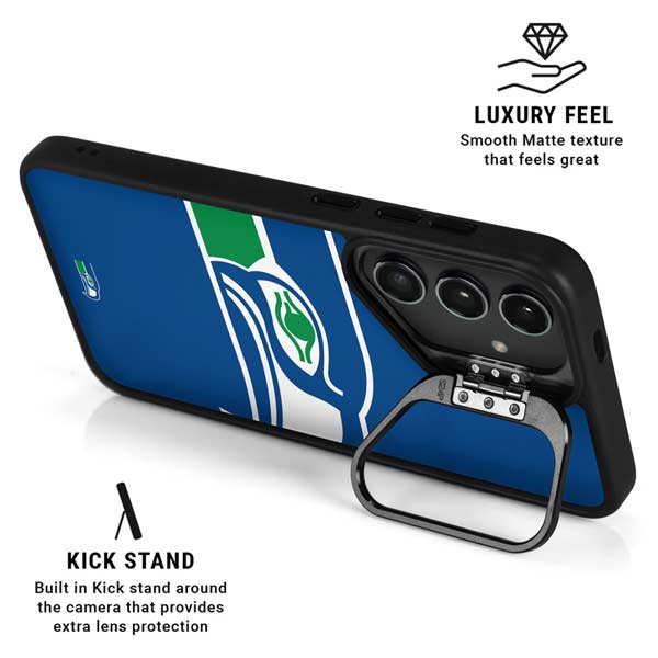 NFL Seattle Seahawks Retro Logo Galaxy S26 Plus Kickstand Case