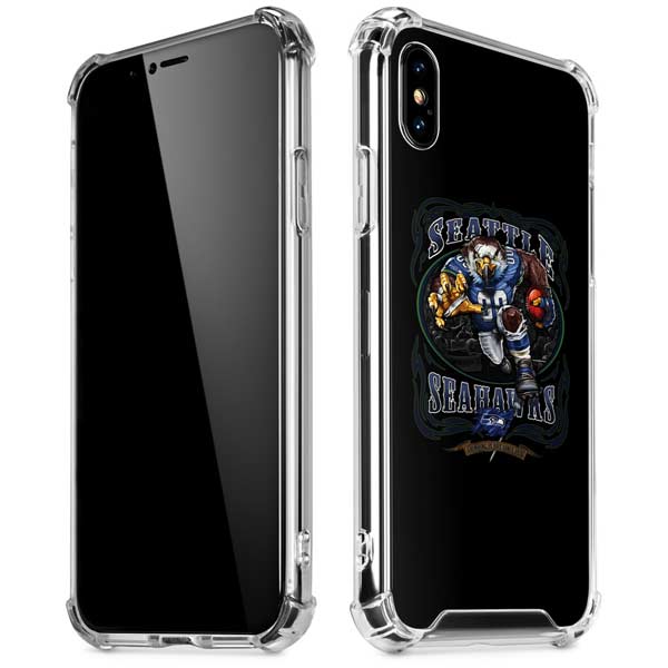 Liquid Blue NFL Seattle Seahawks Running Back iPhone X/XS Clear Case