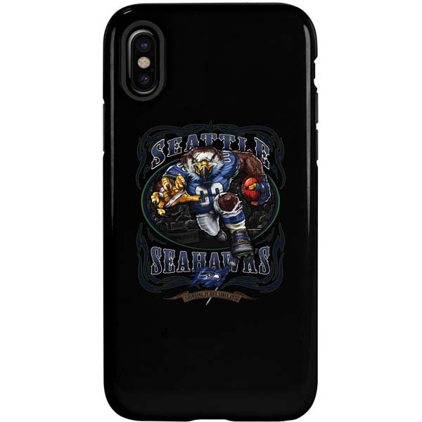 Liquid Blue NFL Seattle Seahawks Running Back iPhone XS Pro Case