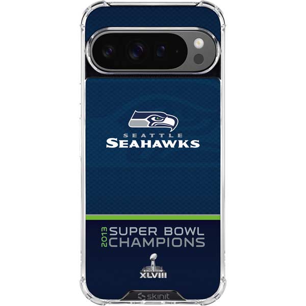NFL Seattle Seahawks Super Bowl XLVIII Google Pixel 10 Pro Clear Case
