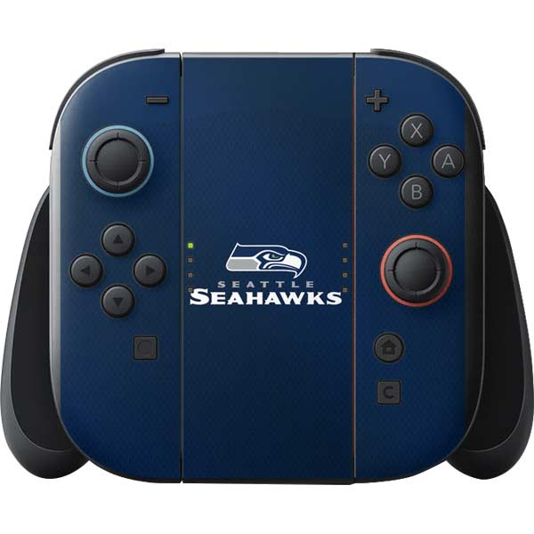 NFL Seattle Seahawks Team Jersey Nintendo Switch 2 (2025) with Joy-Con Skin