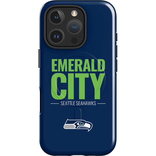 NFL Seattle Seahawks Team Motto iPhone 16 Pro Magsafe Impact Case