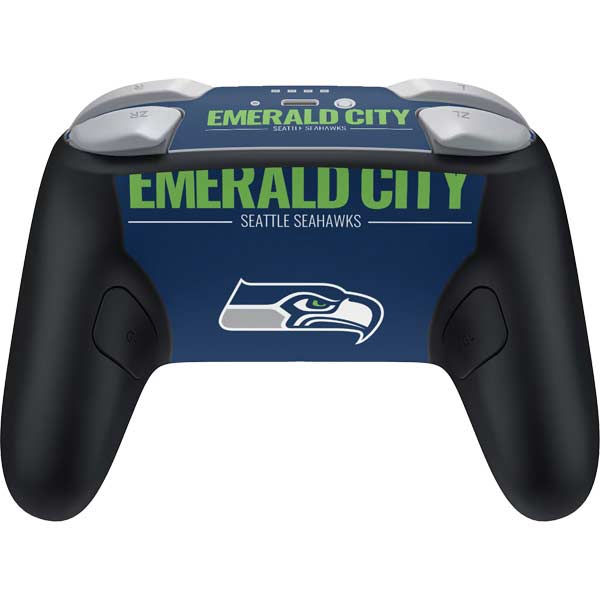 NFL Seattle Seahawks Team Motto Nintendo Switch 2 (2025) Pro Controller Skin