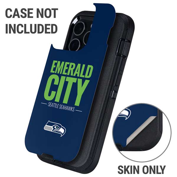NFL Seattle Seahawks Team Motto Otterbox Defender iPhone Skin