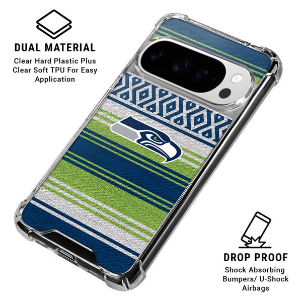 NFL Seattle Seahawks Trailblazer Google Pixel 10 Pro Clear Case