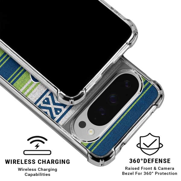 NFL Seattle Seahawks Trailblazer Google Pixel 10 Pro Clear Case