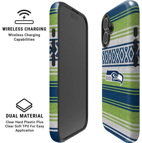 NFL Seattle Seahawks Trailblazer iPhone 16 Plus Magsafe Impact Case