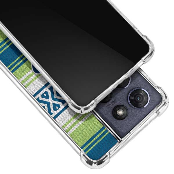 NFL Seattle Seahawks Trailblazer Moto G 5G (2025) Clear Case