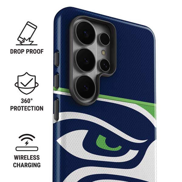 NFL Seattle Seahawks Zone Block Galaxy S26 Ultra Impact Case
