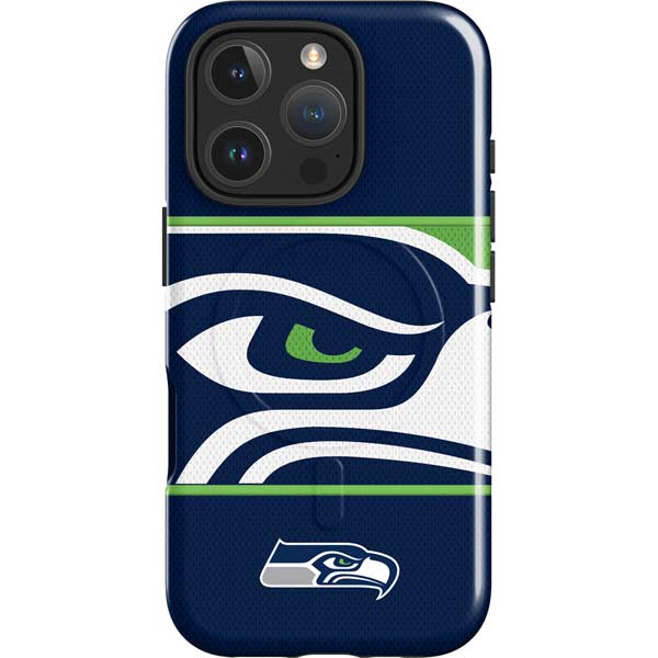 NFL Seattle Seahawks Zone Block iPhone 16 Pro Magsafe Impact Case