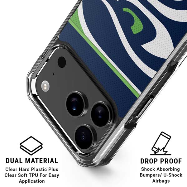 NFL Seattle Seahawks Zone Block iPhone 17 Pro MagSafe Case