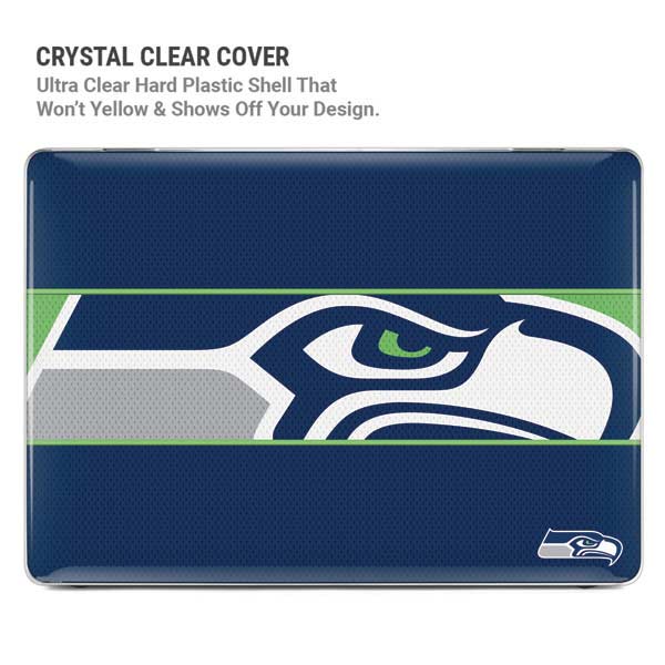 NFL Seattle Seahawks Zone Block MacBook Pro 14in (2021-24) Case plus Skin