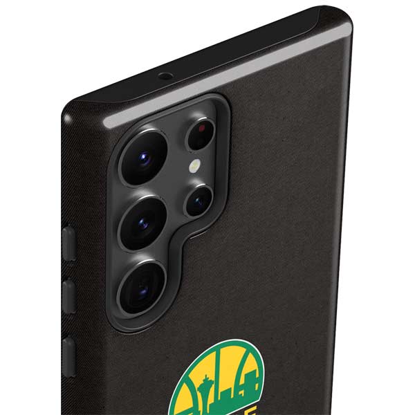 NBA Seattle SuperSonics Retro Palms Galaxy S23 Ultra Pro Case