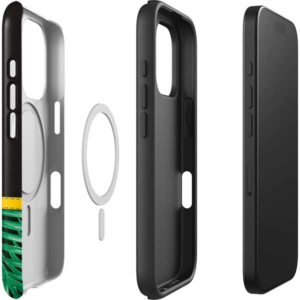 NBA Seattle SuperSonics Retro Palms iPhone 16 Pro Magsafe Impact Case