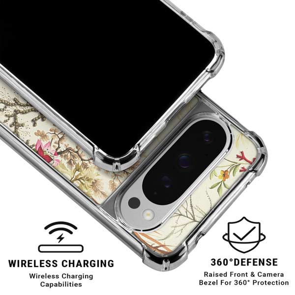 Seaweed on Silk Paper by William Kilburn Google Pixel 10 Pro XL Clear Case