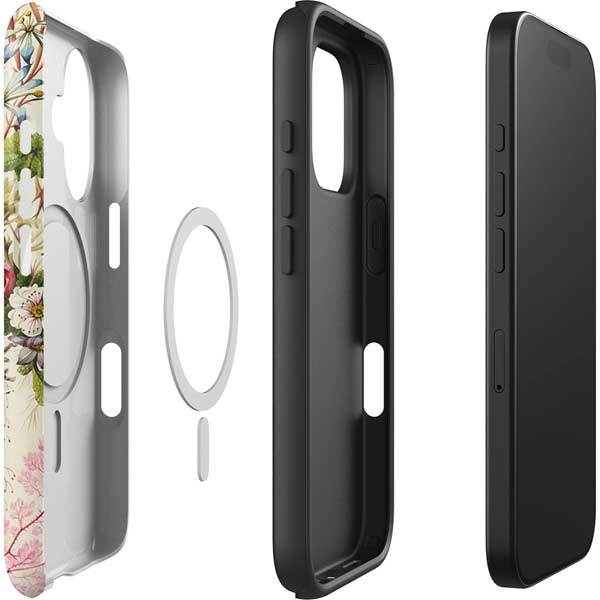 Seaweed on Silk Paper by William Kilburn iPhone 16 Magsafe Impact Case