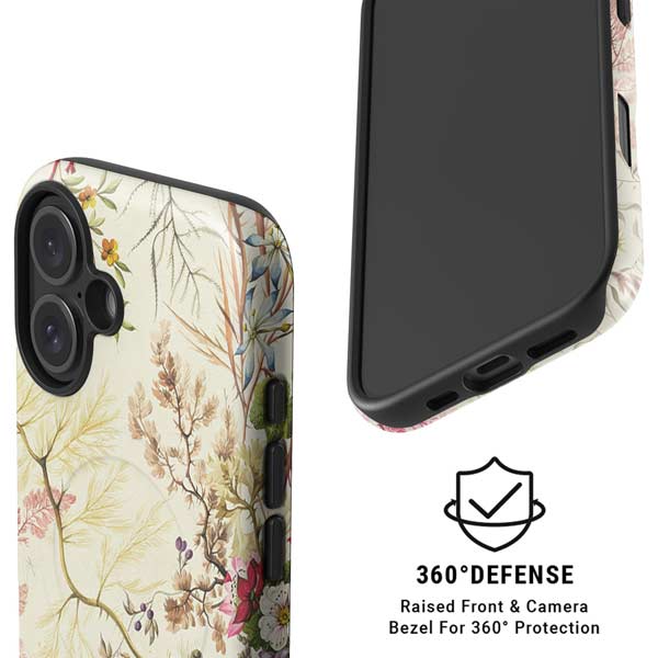 Seaweed on Silk Paper by William Kilburn iPhone 16 Magsafe Impact Case