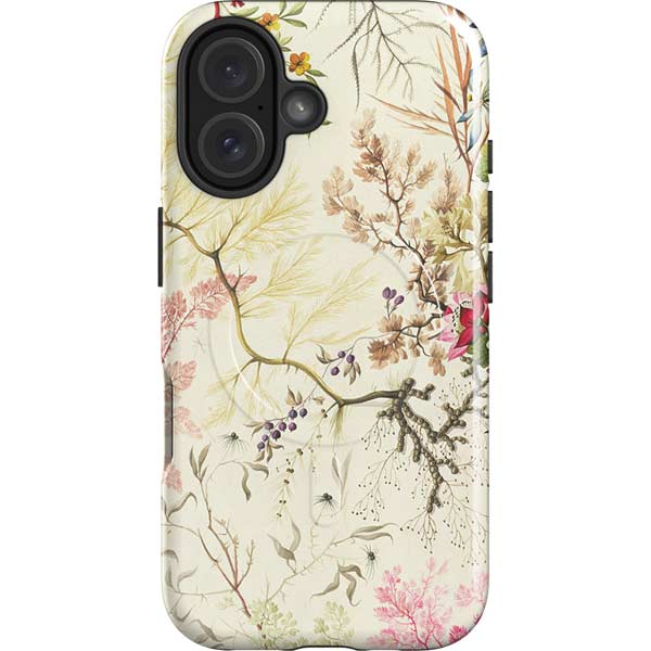 Seaweed on Silk Paper by William Kilburn iPhone 16 Plus Magsafe Impact Case