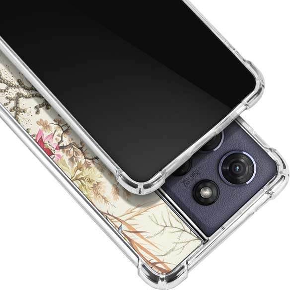 Seaweed on Silk Paper by William Kilburn Moto G Play 5G (2025) Clear Case
