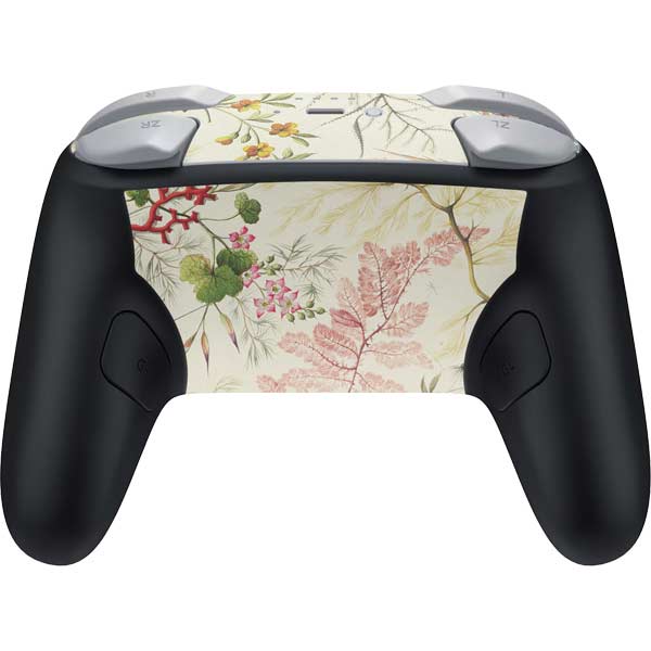 Seaweed on Silk Paper by William Kilburn Nintendo Switch 2 (2025) Pro Controller Skin