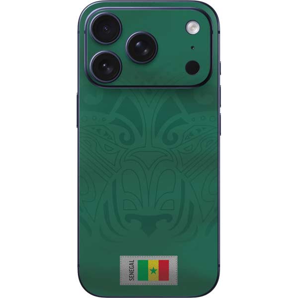 Senegal Soccer Flag iPhone 17 Pro Skin